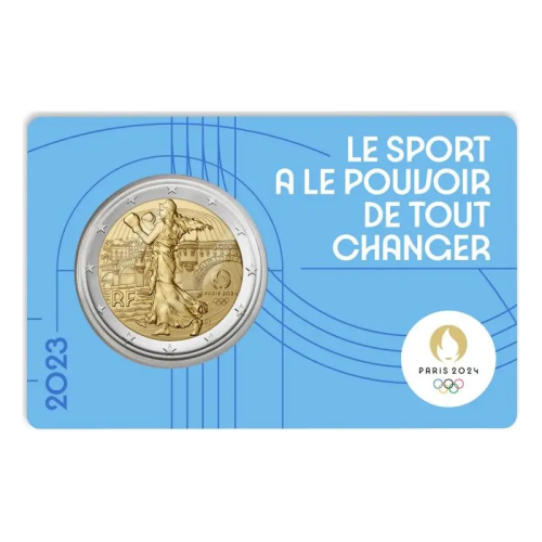 2 euro Francja Olimpiada Boks 2023