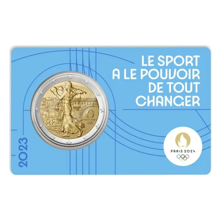 2 euro Francja Olimpiada Boks 2023