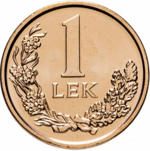 Albania 1 lek Pelikan 2013
