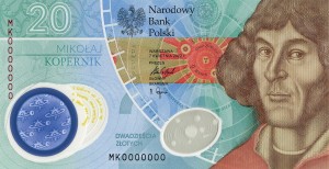 20 zł Mikołaj Kopernik polimer 2023 nr 53835