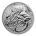 Tokelau 2$ Tuńczyk 1 OZ Ag.999 2014 (1) (1) (1) (1) (1)