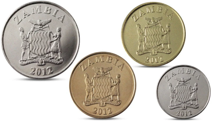Zestaw menniczy Zambia x 4 2012