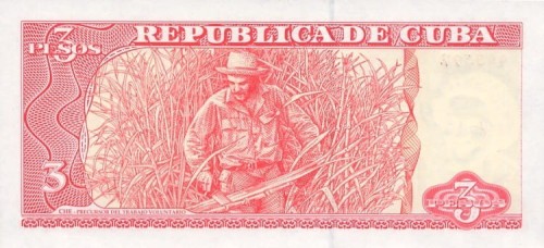 Kuba 3 Peso Che Guevara 2004 P-127a
