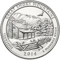 USA 25 c Park narodowy Great Smoky Mountains 2014  nr 21 
