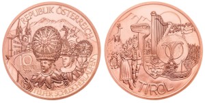 10 € Austria Tyrol 2014
