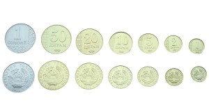 Zestaw menniczy Tadżykistan x 7 2011