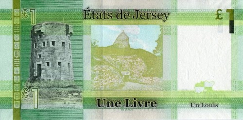 Jersey 1 funt wieża Hocq 2018 P-32b