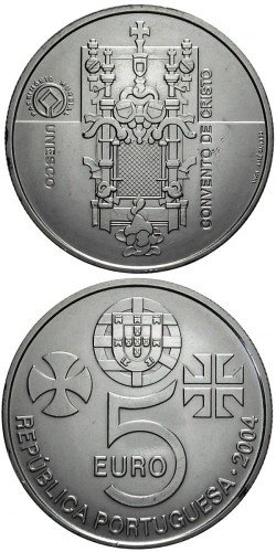 5 € Portugalia Convento de Cristo 2004.jpg