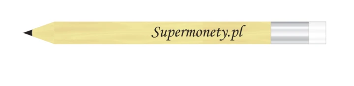 Ołówek QUICK z nadrukiem Supermonety.pl