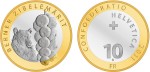 Szwajcaria 10 FR Targ cebulowy 2011 bimetal