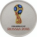 Rosja 25 rubli FIFA Puchar Świata 2018 kolor