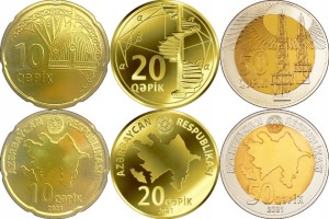 Zestaw menniczy Azerbejdżan x 6 (1)