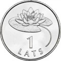 Łotwa 1 łat Lilia 2008
