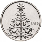 Łotwa 1 łat Choinka Bożonarodzeniowa 2009
