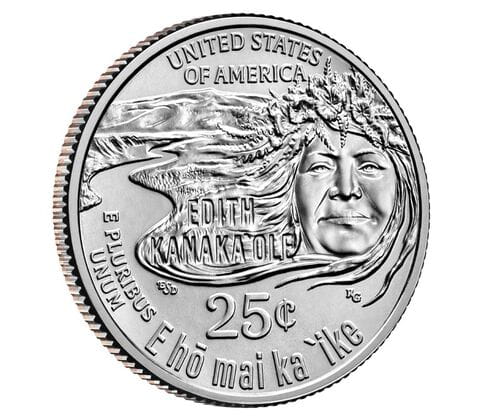 USA 25 c American Women Edith Kanakaʻole 2023 nr7