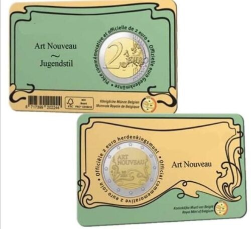 2 euro Belgia Art Noveau 2023