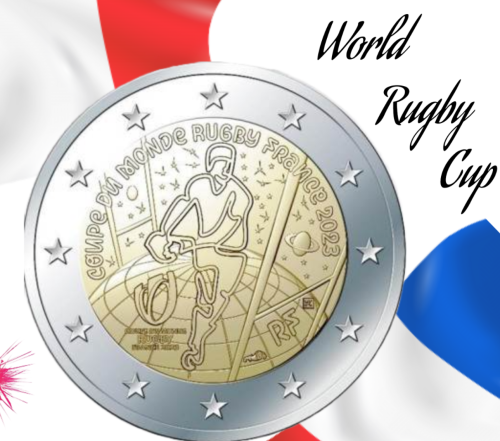 2 euro Francja Rugby 2023