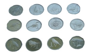 Zestaw menniczy Samoa Ptaki x 12 2020