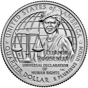 USA 25 c American Women Eleanor Roosevelt 2023 nr8