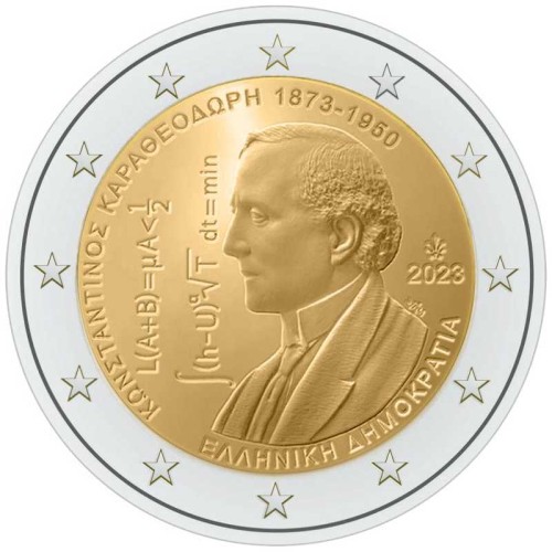 2 euro Grecja Constantin Caratheodory 2023