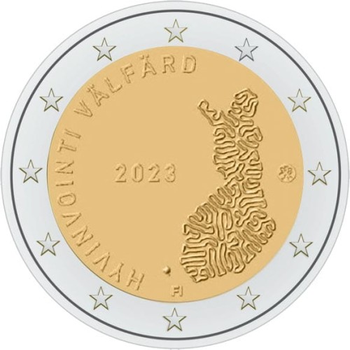 2 euro Finlandia  Usługi społeczno-zdrowotne 2023