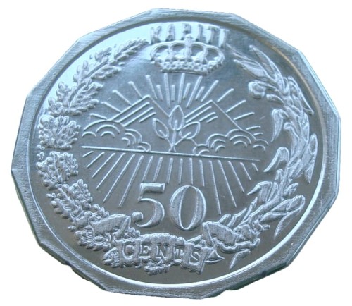 Nowa Zelandia - Kapiti 50 cent Torozaurus 2023