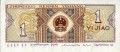 Chiny 1 jiao 1980 P-881