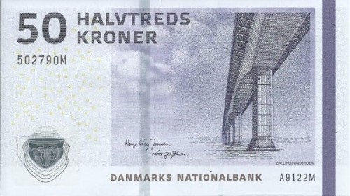 Dania 50 kroner Most nad Sundem 2012 P-65e.2