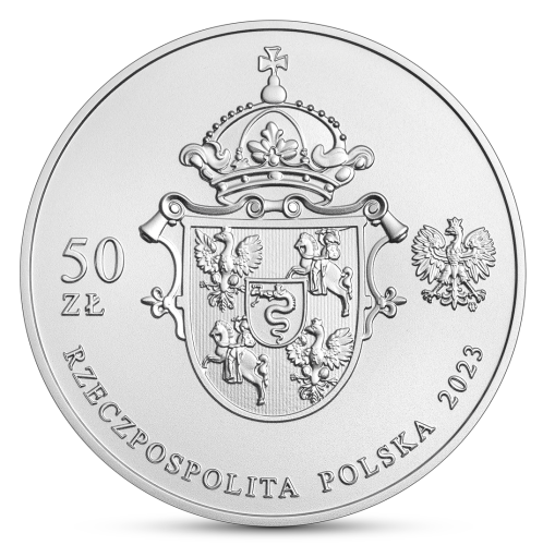 50 zł 500. rocznica urodzin Anny Jagiellonki 2023