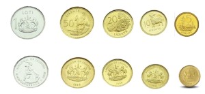 Zestaw menniczy Lesotho x 5 1998 +