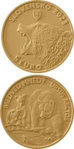 5 euro Słowacja Niedźwiedzie 2023
