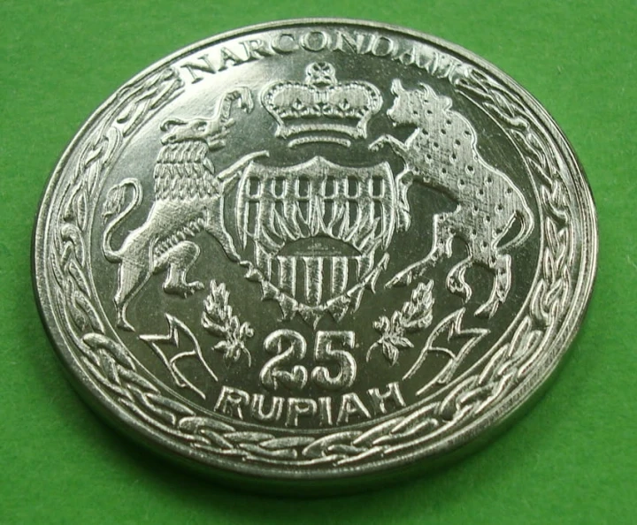 Indie Narcondam 25 rupii Nemo 2023