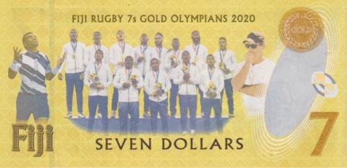 Fidżi 7 $ Rugby 2022 P-122a.2
