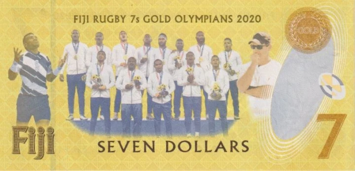 Fidżi 7 $ Rugby 2022 P-122a.2