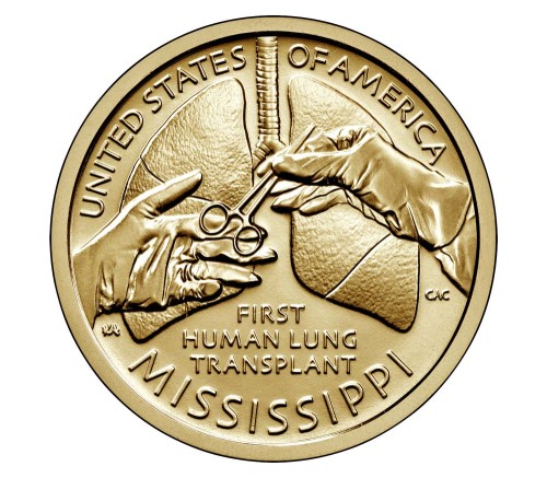 USA 1$ Innowacja LUNG TRANSPLANT 2023 nr21