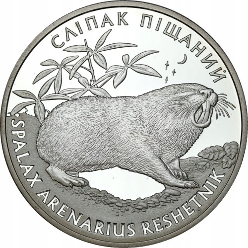 UKRAINA 10 UAH Ślepak piaskowy 2005