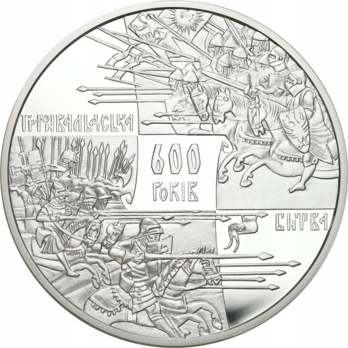 UKRAINA 20 UAH Bitwa pod Grunwaldem 2010