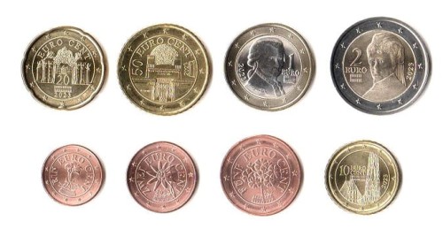 Euro set AUSTRIA zestaw menniczy x 8 2023