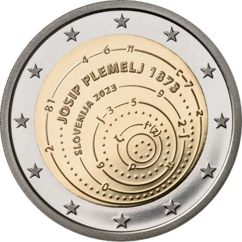 2 euro Słowenia Josip Plemelj 2023