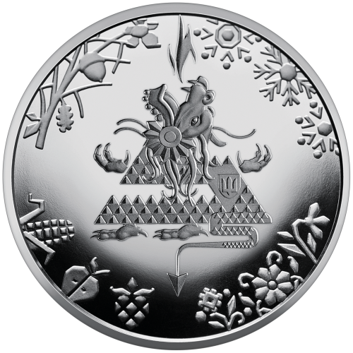 UKRAINA 5 UAH Rok Smoka 2023