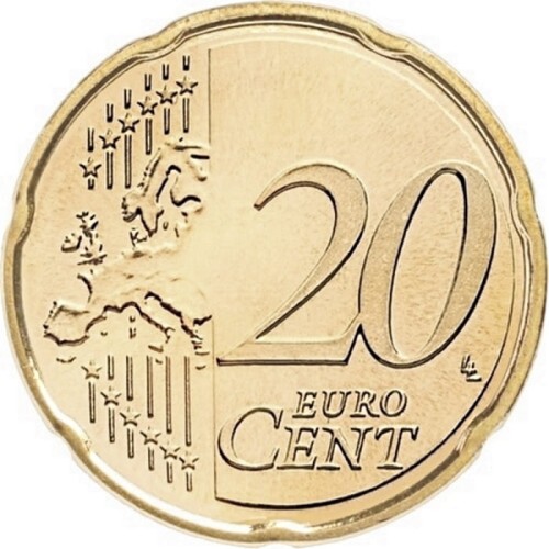 San Marino 20 centów Monte Titano 2017