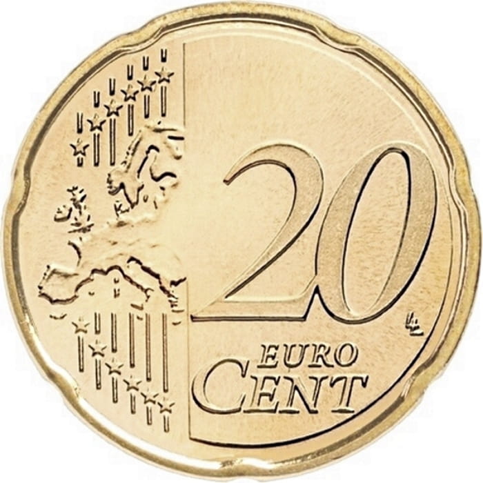 San Marino 20 centów Monte Titano 2017