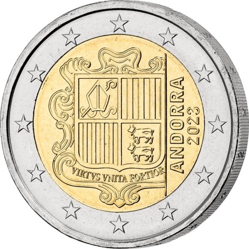 2 euro Andora Herb 2023