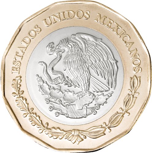 Meksyk 20 peso Orły Mex + USA 2023