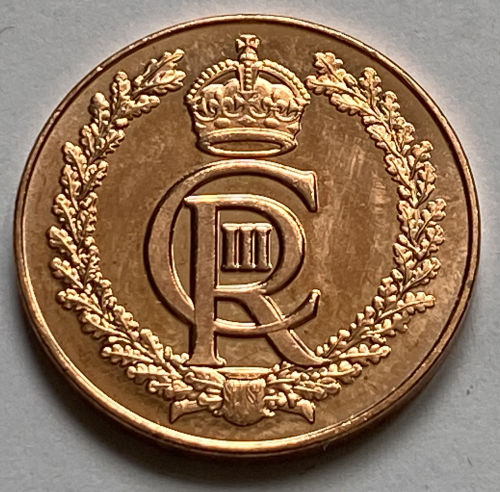Gibraltar 1 pens Karol III 2023