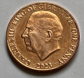 Gibraltar 1 pens Karol III 2023