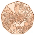 5 euro Austria Pszczoła 2023