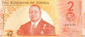 Tonga 2 Paanga Wieloryb Tupou I 2023 P-50