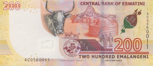 Eswatini 200 emalangeni Wioska 2023 P-45b