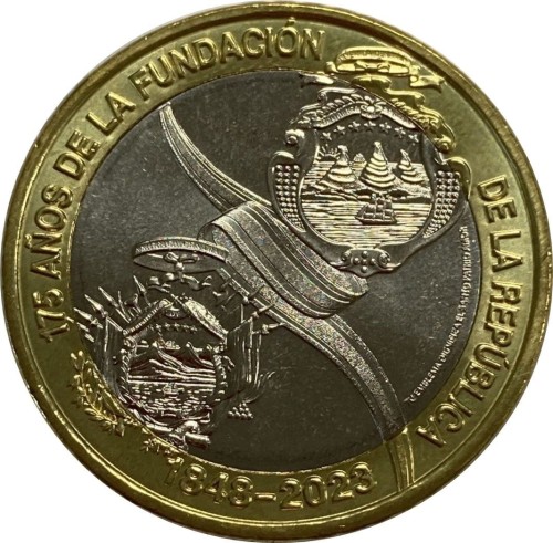 Kostaryka 500 colones Republika 2023